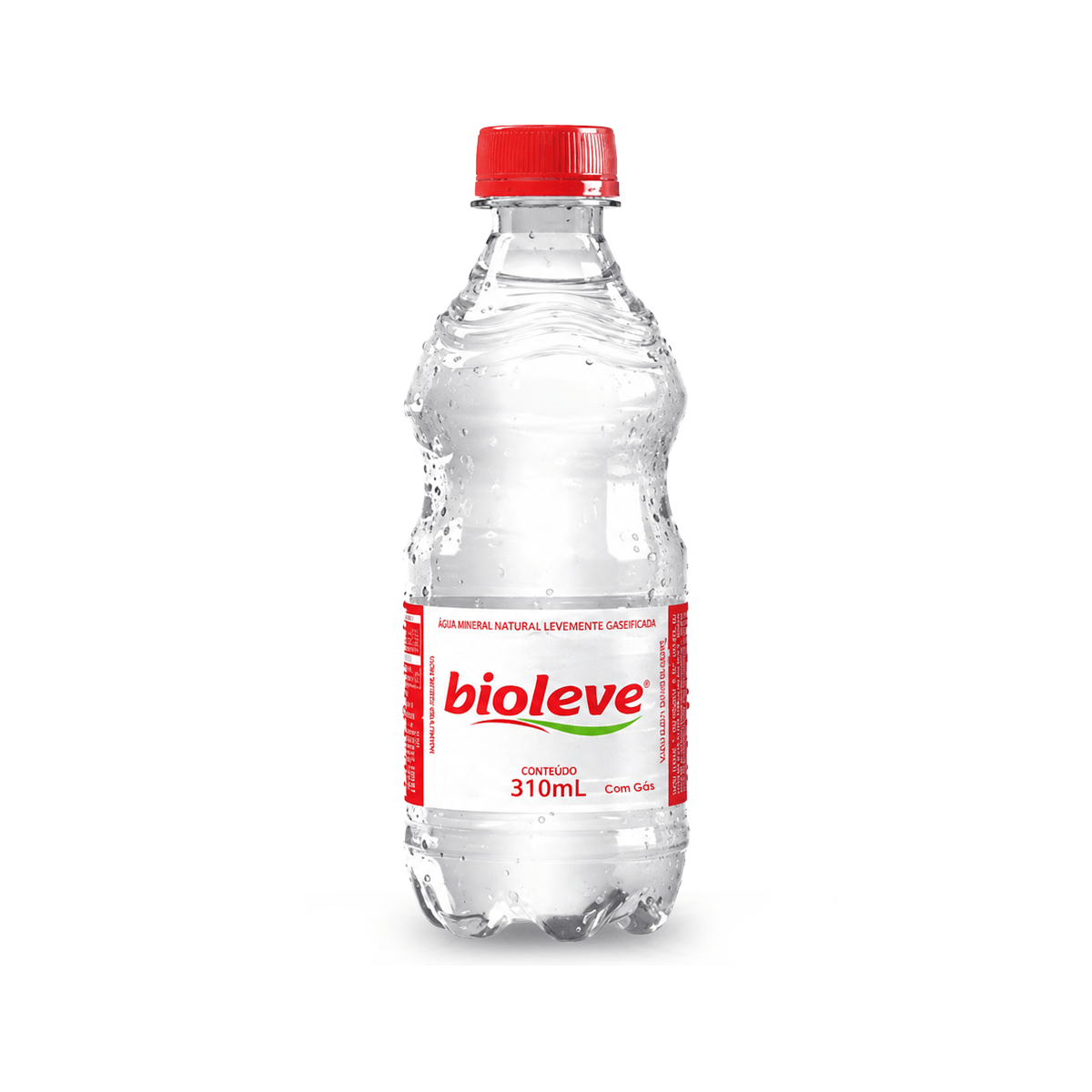 Água Mineral Com Gás Fardo 12x310ml Bioleve